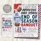 Football End of Season Sports Banquet Invitation Editable Template