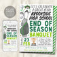 Golf End of Season Sports Banquet Invitation Editable Template