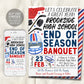 Hockey End of Season Sports Banquet Invitation Editable Template