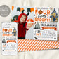 Four Ever Spooky Halloween 4th Birthday Invitation With Photo Editable Template