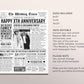 Back in 1998 26th 27th 28th Anniversary Gift Newspaper Editable Template, Personalized 26 27 28 Year Wedding For Parents Husband Or Wife