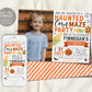 Haunted Corn Maze Birthday Invitation With Photo Editable Template