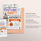 Halloween Costume Party Invitation Editable Template, Ghost Party Birthday Invite, Kids Spooktacular Halloween Party Evite, Haunted House