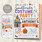 Halloween Costume Party Invitation Editable Template