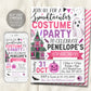 Halloween Costume Party Invitation Editable Template