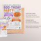 Halloween Joint Siblings Birthday Invitation Editable Template, Twins Girl Boy Ghost Boo-thday Party Invite, Kids Spooktacular Party Evite