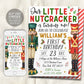 Little Nutcracker First Birthday Invitation Editable Template