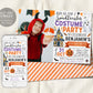 Halloween Costume Party Invitation With Photo Editable Template