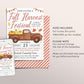 Fall Harvest Festival Invitation Editable Template, Fall Fest Community Party Invite, Autumn Pumpkin Truck Evite, Neighborhood Fall Church