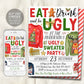 Ugly Sweater Christmas Party Invitation Editable Template