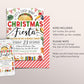 Taco Bout a Christmas Fiesta Invitation Editable Template, Mexican Themed Holiday Fiesta Party Invite, Feliz Navidad Christmas Cactus Evite