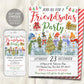 Friendsmas Party Invitation Editable Template