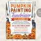 Pumpkin Painting Fundraiser Flyer Editable Template