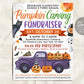 Pumpkin Carving Fundraiser Flyer Editable Template