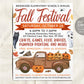 Halloween Fall Festival Flyer Editable Template