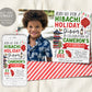 Christmas Hibachi Dinner Party Invitation With Photo Editable Template