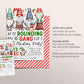 Gnome Christmas Party Invitation Editable Template, We're Rounding Up The Gang Party Invite, Merry Little Christmas Gnomes Winter Evite