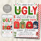 Ugly Sweater Christmas Party Invitation Editable Template