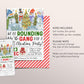 We're Rounding Up The Gang Christmas Party Invitation Editable Template, Snowman Friendsmas Holiday Party Invite, Merry Little Xmas Winter