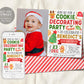 Christmas Cookie Decorating Birthday Invitation With Photo Editable Template