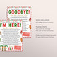 Elf Letter for Classroom Editable Template, Elf Arrival And Goodbye Note, New Elf Visiting Letter, Teacher Christmas Activity For Students