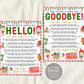 Elf Letter for Classroom Editable Template