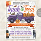 Trunk or Treat Flyer Editable Template