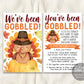 We've Been Gobbled Game Editable Template