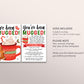 I've Been Mugged Coworker Game Editable Template, You've Been Mugged Office Christmas Party Game, Holiday Winter Sign Instructions Kit