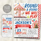 Carousel Birthday Invitation Editable Template