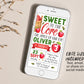 Apple Birthday Invitation Editable Template, Sweet To The Core Party Invite, Apple of Our Eye Fall Evite, Bushel of Fun Apple Picking