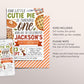 Cutie Pie First Birthday Invitation Editable Template, Fall Slice of Fun 1st Birthday Party Invite, Sweetie Pie Evite, Autumn Pumpkin Pie