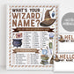 What&#39;s Your Wizard Name Game