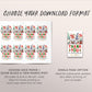 Gnomes Christmas Birthday Favor Tags Editable Template, Holiday Gnomes Party Thank You Gift Tag, Party Treat Bag Favor Tag, Garden Gnomes