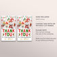 Christmas Birthday Favor Tags Editable Template, Santa's Crew Holiday Party Thank You Gift Tag, Party Treat Bag Favor Tag Merry Christmas