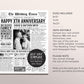 Back in 2023 1st 2nd 3rd 4th Anniversary Gift Newspaper Editable Template, Personalized 1 2 3 4 Year Wedding For Parents Husband Or Wife