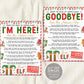 Elf Letter for Classroom Editable Template