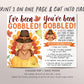 I've Been Gobbled Coworker Game Editable Template, You've Been Gobbled At Work, Turkey Thanksgiving Office Tradition Sign Gift Co Workers