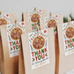 Pizza Birthday Favor Tags Editable Template, Christmas Pizza And Pajama Party Thank You Treat Bag, Holiday Pizza Gift Tags Printable Decor