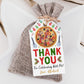 Pizza Birthday Favor Tags Editable Template