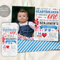 Heartbreaker First Birthday Invitation With Photo Editable Template