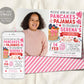 Pancakes and Pajamas Birthday Invitation With Photo Editable Template