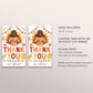 Little Turkey Birthday Favor Tags Editable Template, Thanksgiving Theme Party Thank You Treat Bag, Fall Autumn Gift Tags Printable Decor