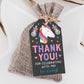 Unicorn Pizza Favor Tags Editable Template