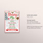 Blessings Mix Gift Tags Editable Template, Christmas Treat Favor Tag, Snack Mix Card, Holiday Teachers PTO PTA Employee Staff Appreciation