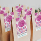 Basketball Birthday Party Favor Tags Editable Template, Girl Pink Basketball Party Thank You Treat Bag, End of Season Sports Theme Gift Tag