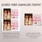 Valentines Day Joint Siblings Birthday Invitation With Photo Editable Template, Our Little Sweethearts Party Invite, Valentine Girls Sisters