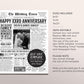 Back in 1995 29th 30th 31st Anniversary Gift Newspaper Editable Template, Personalized 29 30 31 Year Wedding For Parents Husband Or Wife