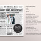 Back in 2009 15th 16th 17th Anniversary Gift Newspaper Editable Template, Personalized 15 16 17 Year Wedding For Parents Husband Or Wife