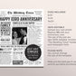 Back in 2013 11th 12th 13th Anniversary Gift Newspaper Editable Template, Personalized 11 12 13 Year Wedding For Parents Husband Or Wife